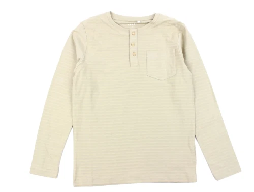 Name It oxford tan bluse